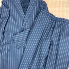 洋服の青山　高級ライン　ヒルトン　メンズスーツ　グレー　YA6
