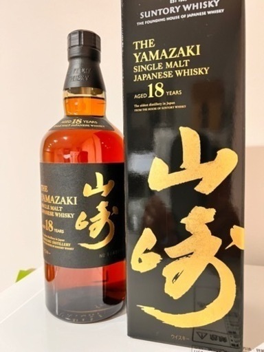 山崎18年　化粧箱付