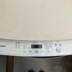 ツインバード　洗濯機　5.5kg 2018年購入