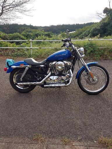 ハーレーXL1200cスポーツスターカスタム　インジェクション車　車検令和6年4月　2007年式　ガレージ保管雨天未使用車　走行距離8000㎞   ※75万⇒70万に値下げしました