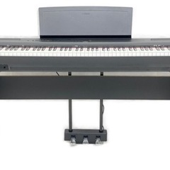 YAMAHA 電子ピアノ P-125B　2019年製。純正スタン...