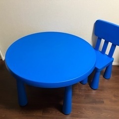 IKEA マンムット　子供用　テーブル　キッズ