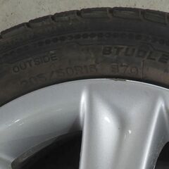 【11/30で販売終了】【TH-039】トヨタ純正ホイール+タイヤセット☆205/50R16☆16x6JJ 4穴/PCD100