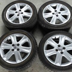 【11/30で販売終了】【TH-039】トヨタ純正ホイール+タイヤセット☆205/50R16☆16x6JJ 4穴/PCD100