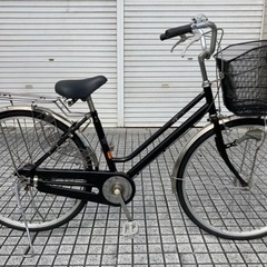 26インチ自転車】日本製 変速なし ファミリーサイクル 大きめ前かご