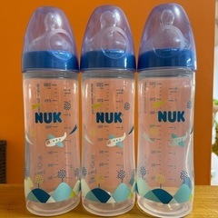 NUK ヌーク プラスチック 哺乳瓶