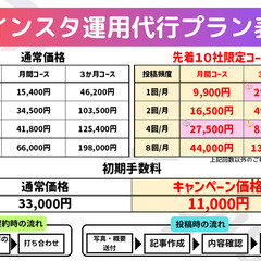 法人様・個人事業主様向け◆Instagram(インスタグラム)運...