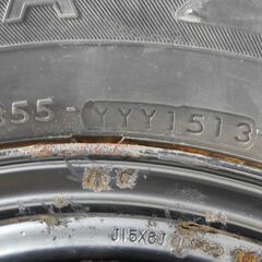 在庫全処分セール※【TH-050】ホイール+ヨコハマタイヤセット☆195/80R15☆