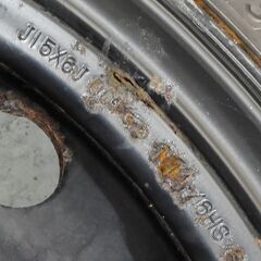 在庫全処分セール※【TH-050】ホイール+ヨコハマタイヤセット☆195/80R15☆