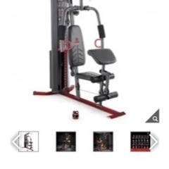 【美品ホームジム】定価66800円/マーシー 150lbs（68kg）スタック マルチホームジム　MWM-7119