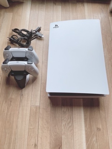 PS5 ディスクエディション　コントローラ2個　充電台付き　9月値上げ対応品