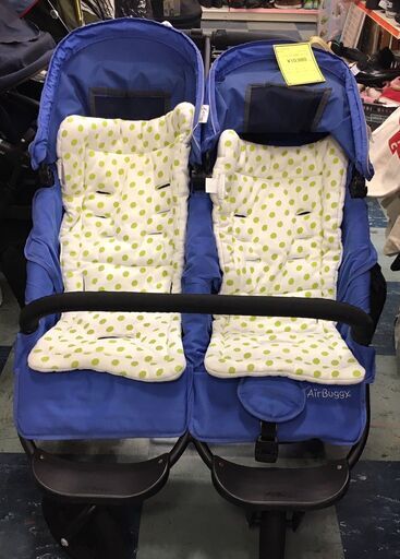 ベビーカー AIR BUGGY 　ココダブル 双子用