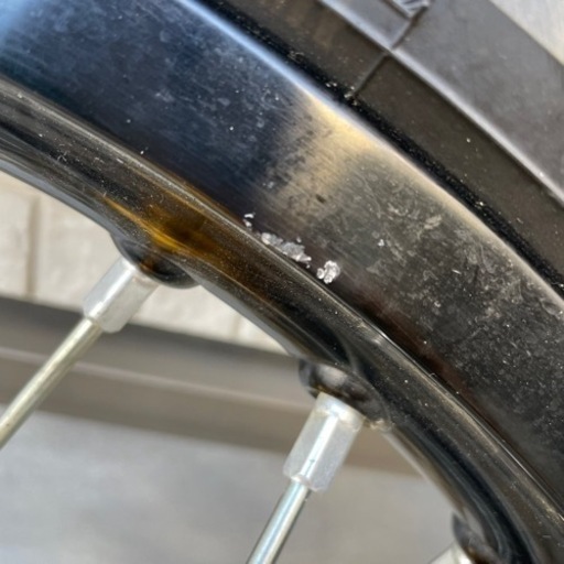 直接渡】zeta wheel ゴールド ブラック ホイール ハブ rmz rm-z タイヤ