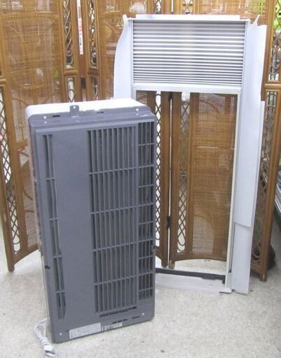 コイズミ 窓用エアコン KAW-1602 2020年製 リモコン付き 取付枠 ルーム