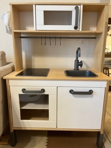 イケア IKEA おままごとキッチン 食器、食べ物、小物付き