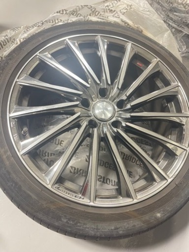モデリスタ LEONIS レオニス CH 19インチホイール 4本セット 245/40R19 2019年製造タイヤ 30アルファード