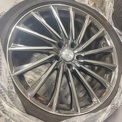 モデリスタ LEONIS レオニス CH 19インチホイール 4本セット 245/40R19 2019年製造タイヤ 30アルファード