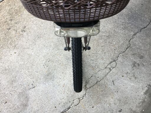 地域限定送料無料 パナソニック ビビ ライト 20インチ 6,6AH 新基準 茶