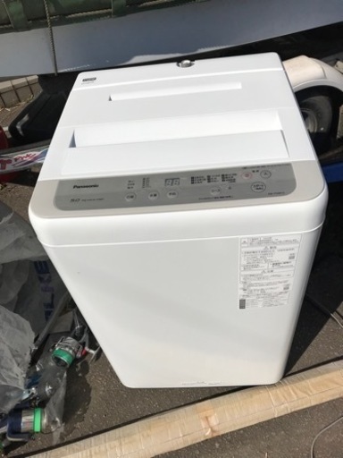 パナソニック 5㎏ 全自動洗濯機 NA-F50B13 2020年製