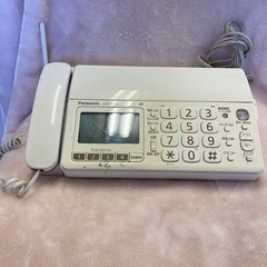 パナソニック　FAX  ほとんど使用してません。