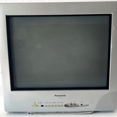 ジャンク品 レトロ　2002年製Panasonicカラーテレビ ...