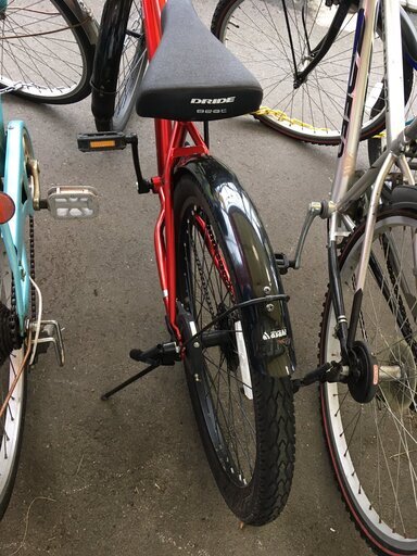 ★店頭にて試乗可★ J2672 アサヒ自転車 ASAHI自転車 ﾚｯﾄﾞ 24インチ クリーニング、簡易メンテナンス済み 【リユースのサカイ柏店】 中古自転車 　流山市 中古自転車 松戸市 中古自転車 我孫子市 中古自転車 船橋市 中古自転車 守谷市 中古自転車 取手市 中古自転車 ☆店頭にて試乗可☆ J2672 アサヒ自転車 ASAHI自転車 ﾚｯﾄﾞ 24インチ