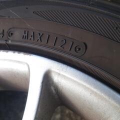 フィアット500 タイヤ純正ホイール