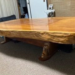けやきの木テーブル