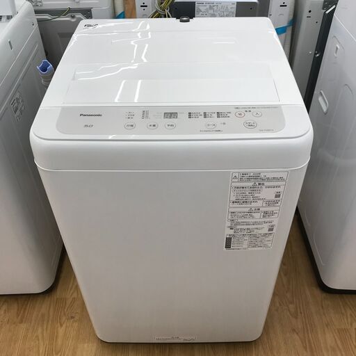 ★ジモティ割あり★ Panasonic 洗濯機 5.0kg 年式2020 動作確認／クリーニング済み KJ3211