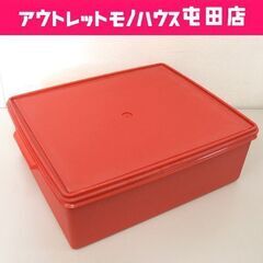 ②タッパーウェア スーパーケース オレンジ Tupperwaer...