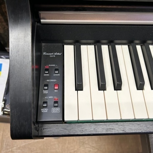 KAWAI 電子ピアノ カワイ CA15B 中古 木鍵 カワイ電子ピアノ