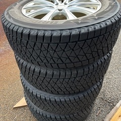 Weds Joker 17インチアルミホイール　ブリヂストンスタッドレスタイヤ4本セット