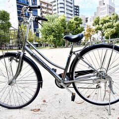 【ネット決済】内装6段変速　27インチ自転車