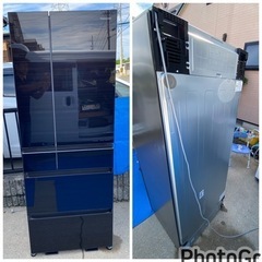 超お薦め品‼️YAMADA長期保証あり‼️パナソニック ガラストップ冷凍 