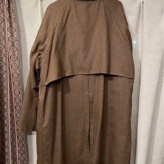スティーブンアラン　チェック　コート  3WY BAL COLLAR COAT