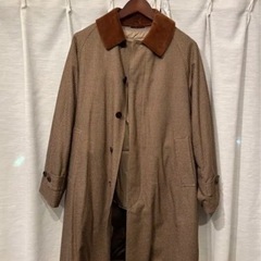 スティーブンアラン　チェック　コート  3WY BAL COLLAR COAT