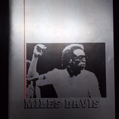 マイルスデイビス　1981年来日パンフレット