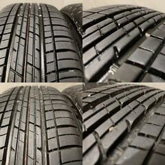 【BS ECOPIA EP150 155/65R14】夏タイヤ【VIOLENTO 14インチ 4.5J4HPCD100+45】バリ溝 スペーシア タント等　(TG102) クレジットカード QRコード決済可能