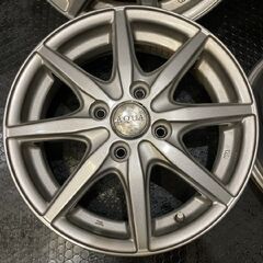 AQUA アクア 社外ホイール 14インチ 4本 4.5J4HPCD100+45 ムーヴ 