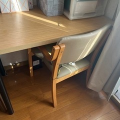 机と椅子！0円！