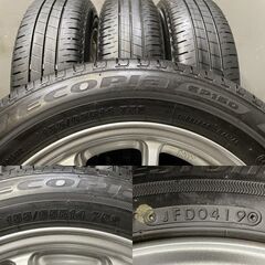 BS ECOPIA EP150 155/65R14】夏タイヤ【MANARAY Deple X 14インチ 4.5 