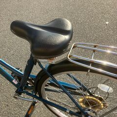 TRADLINE 26インチ 軽快車 自転車 ブルー 青系 No.549○ママチャリ