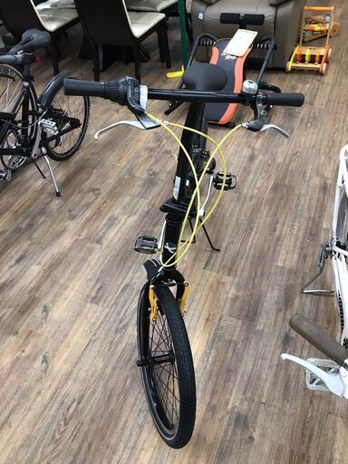 変速付　折りたたみ自転車　WACHSEN　ブラック　20インチ