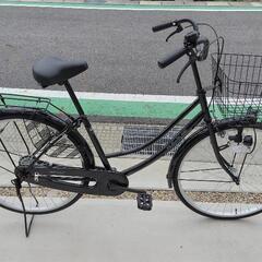 取引中】自転車ほぼ新品24インチ変速なしLEDライト (馳夫) 南草津の  