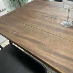 LOWYA ダイニングテーブルセット 木製