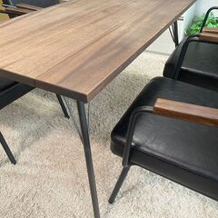 LOWYA ダイニングテーブルセット 木製