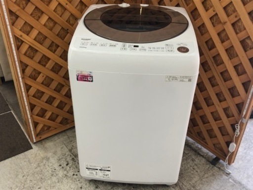 【愛品館江戸川店】シャープ10.0kg全自動洗濯機（2020年製）お問合せID:142-031433-007