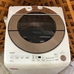愛品館江戸川店】シャープ10.0kg全自動洗濯機（2020年製）お問合せID 