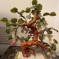 ぶどうの木　置物