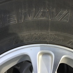 スタッドレスホイール　265-70-16  2019年　ガレージ保管品　溝あり